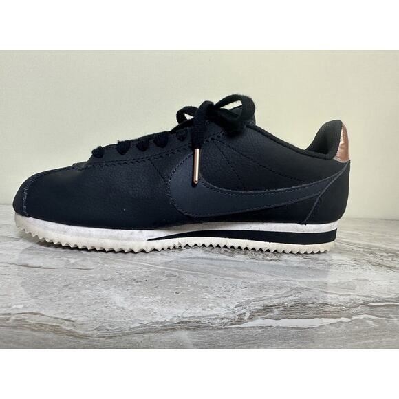 US 7.5 UK 5 Nike Classic Cortez ‘72s Style Rose Gold/Black - Picture 2 of 15